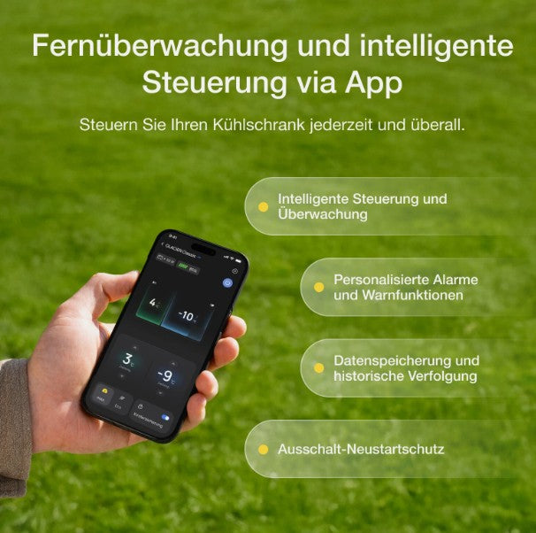 EcoFlow GLACIER Classic  Set - Kühl und Gefrierbox mit 298 Wh Plug-In Batterie