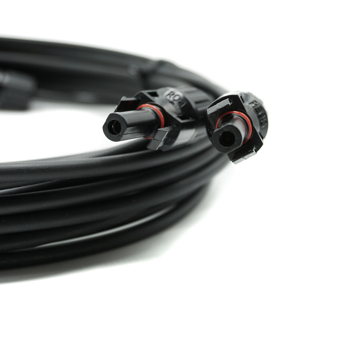 WATTSTUNDE® Solarverlängerungskabel 2x4 mm² Typ-MC4/Typ-MC4 3 m schwarz