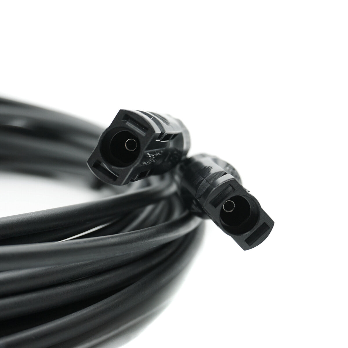 WATTSTUNDE® Solarverlängerungskabel 2x4 mm² Typ-MC4/Typ-MC4 3 m schwarz