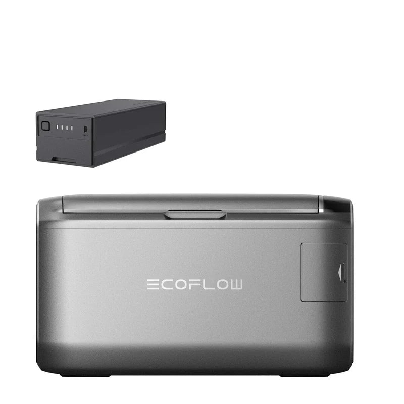 EcoFlow GLACIER Classic  Set - Kühl und Gefrierbox mit 298 Wh Plug-In Batterie