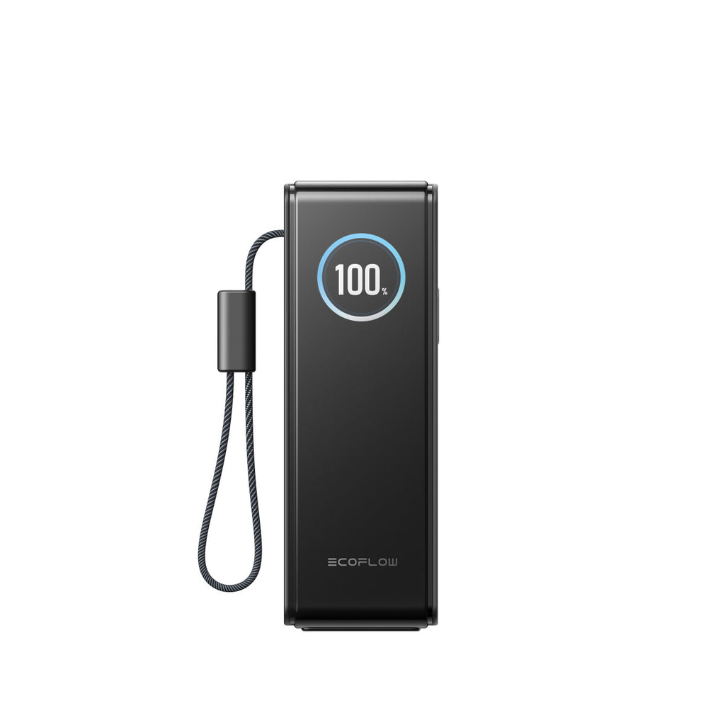 EcoFlow RAPID 25K mit integriertem Kabel schwarz