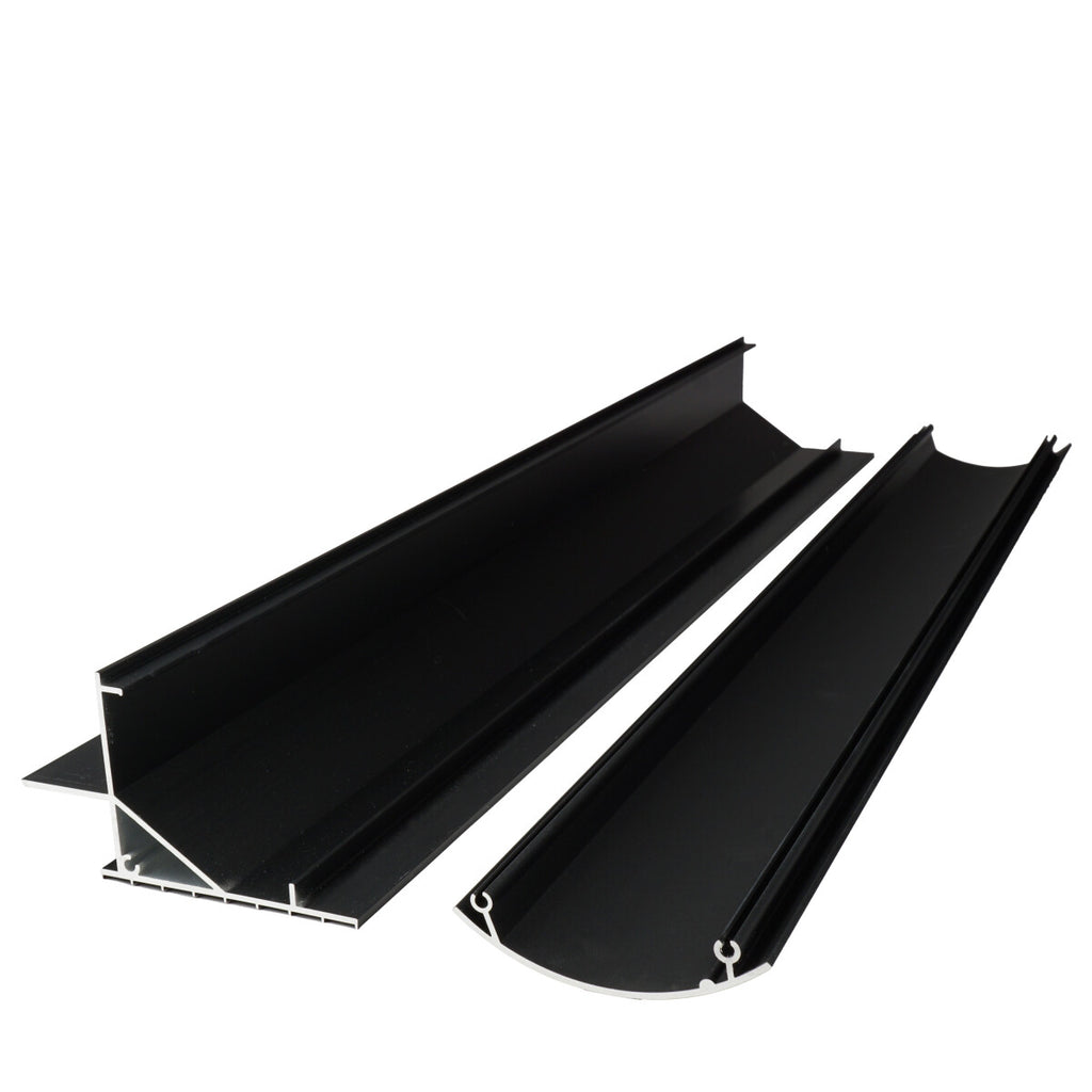 WATTSTUNDE® Solarmodul Halterung HSA+ 55/S ALU schwarz