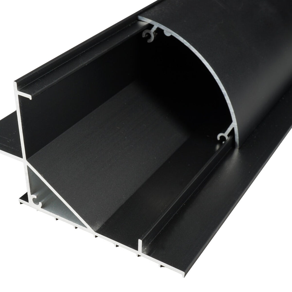 WATTSTUNDE® Solarmodul Halterung HSA+ 55/S ALU schwarz
