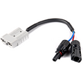 WATTSTUNDE® Adapterkabel (2 x) 4 mm² Typ-MC4/A50 20 cm schwarz