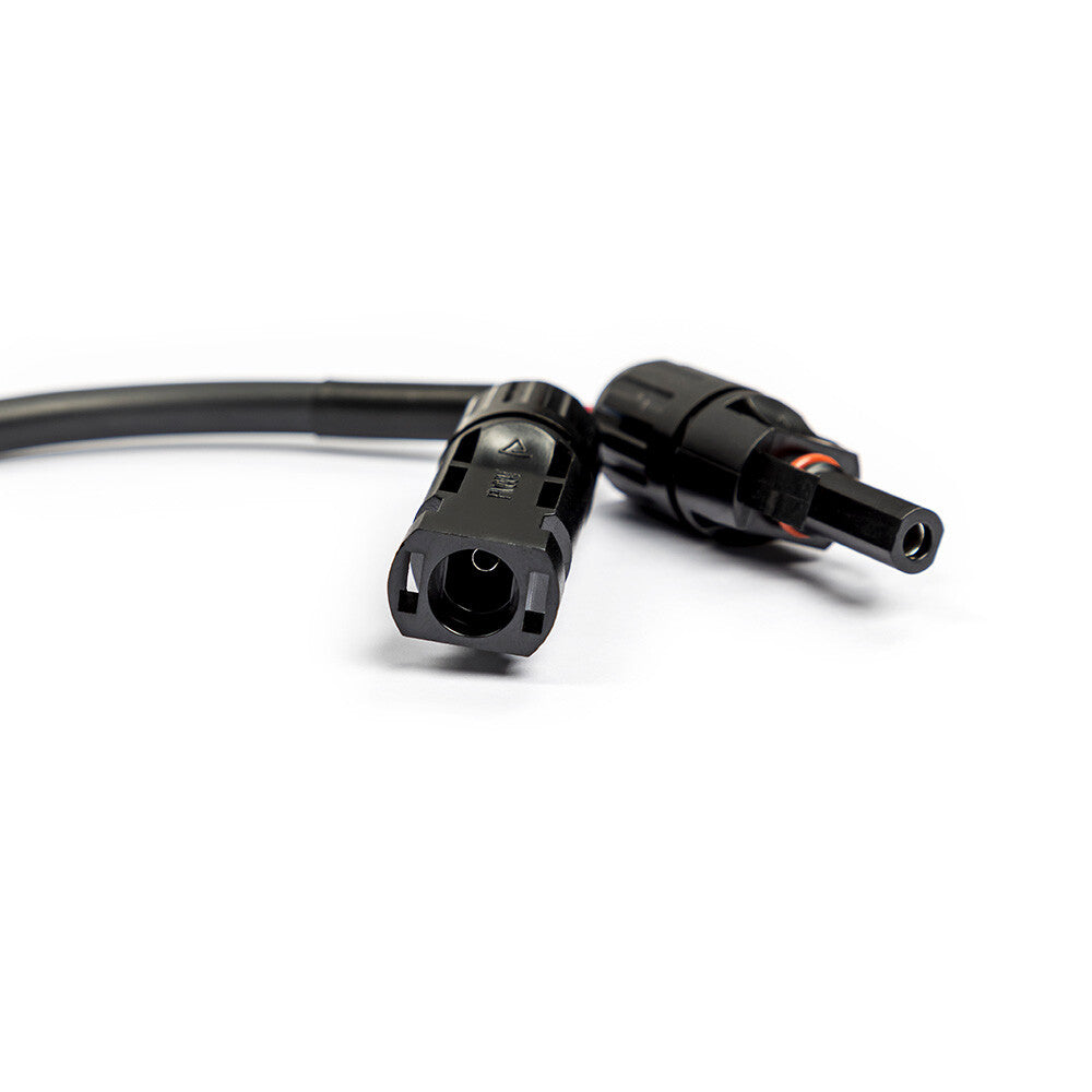 WATTSTUNDE® Adapterkabel (2x)4 mm² Typ-MC4/A50PS 20 cm schwarz