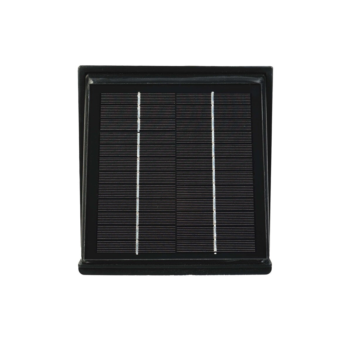 WATTSTUNDE® AERO Solarlüfter eckig, schwarz