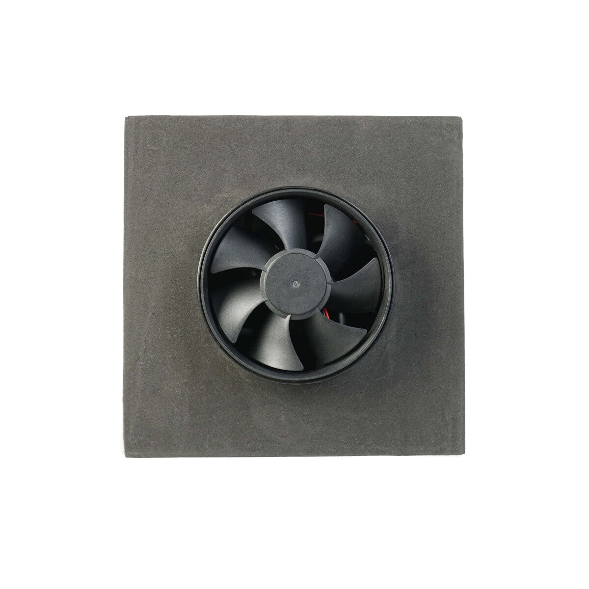 WATTSTUNDE® AERO Solarlüfter eckig, schwarz