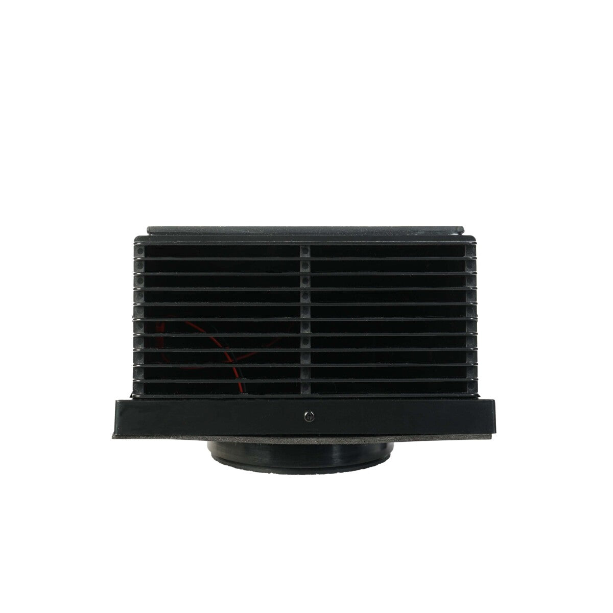 WATTSTUNDE® AERO Solarlüfter eckig, schwarz