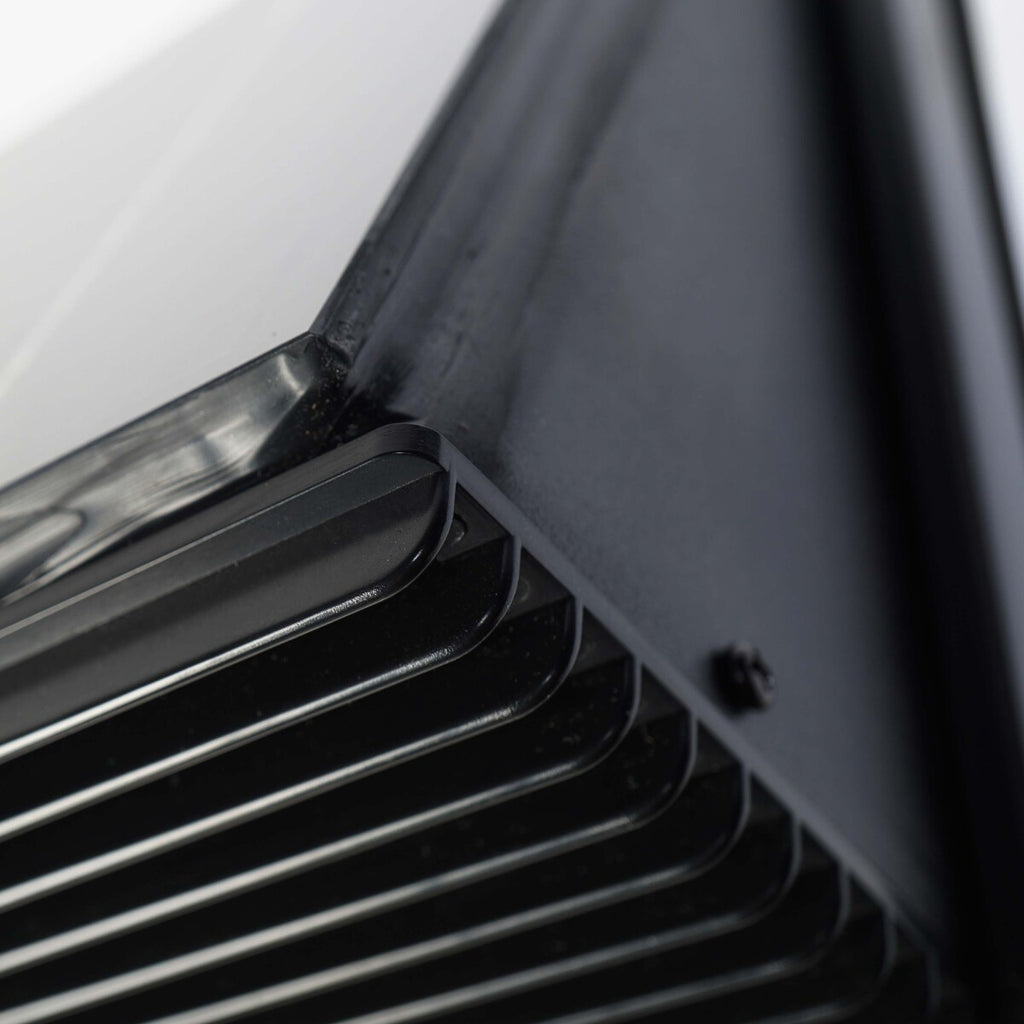 WATTSTUNDE® AERO Solarlüfter eckig, schwarz