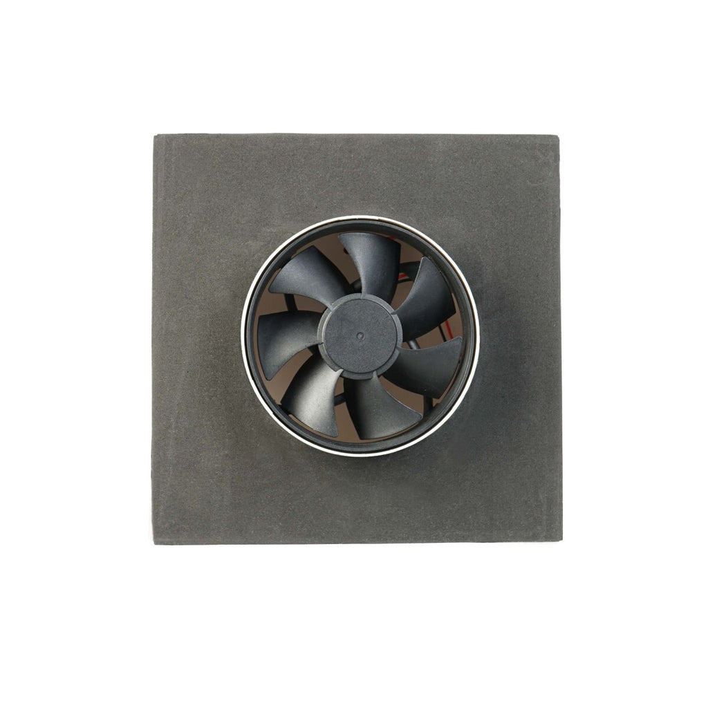 WATTSTUNDE® AERO Solarlüfter eckig, weiß