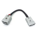 WATTSTUNDE® Adapterkabel (2x)4 mm² A50/2x A50 (Seriell) 20 cm schwarz