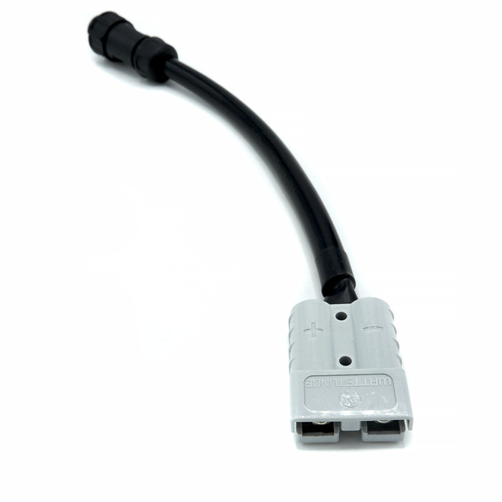 WATTSTUNDE® Adapterkabel (2x)4 mm² A50/WM212P 20 cm schwarz
