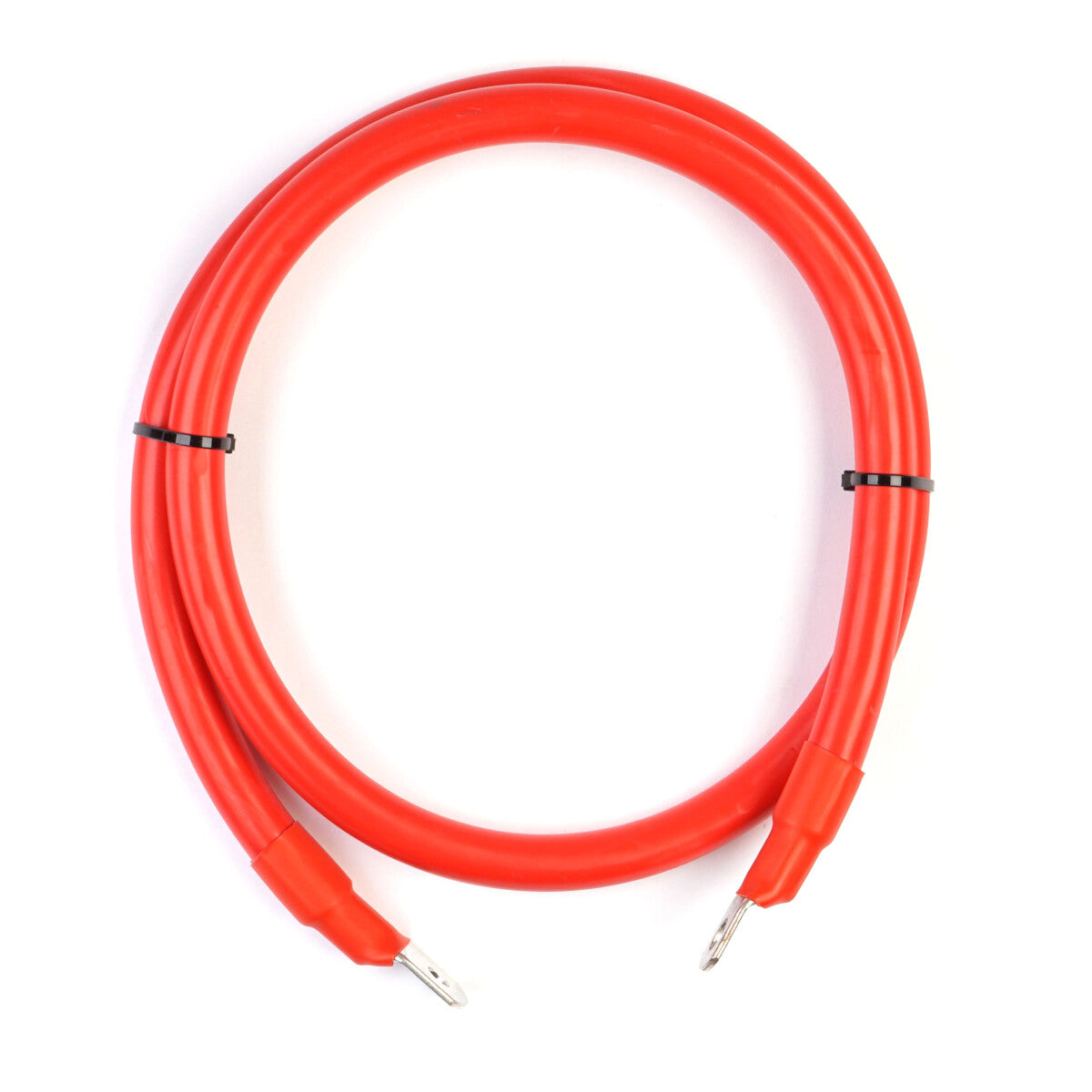 WATTSTUNDE® Batteriekabel 70 mm² M8/M10 130 cm rot