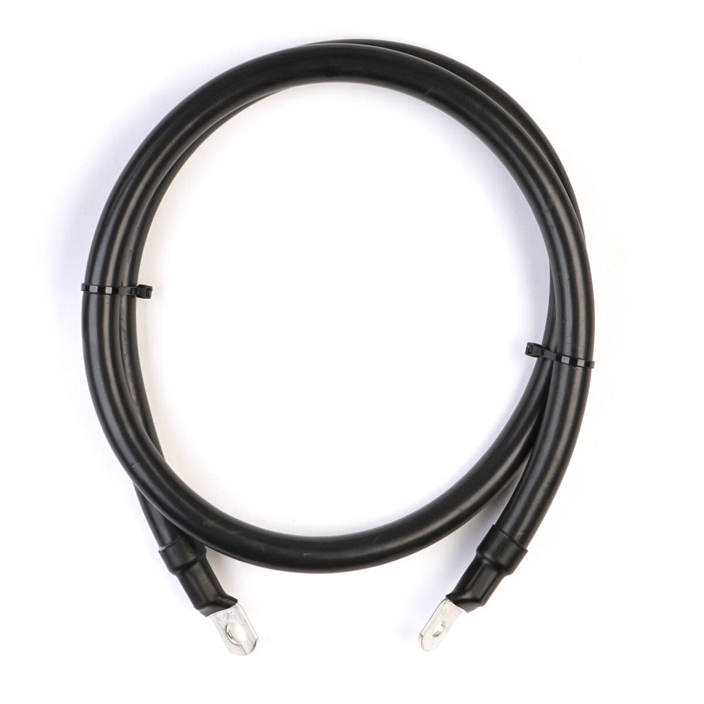 WATTSTUNDE® Batteriekabel 70 mm² M8/M10 130 cm schwarz
