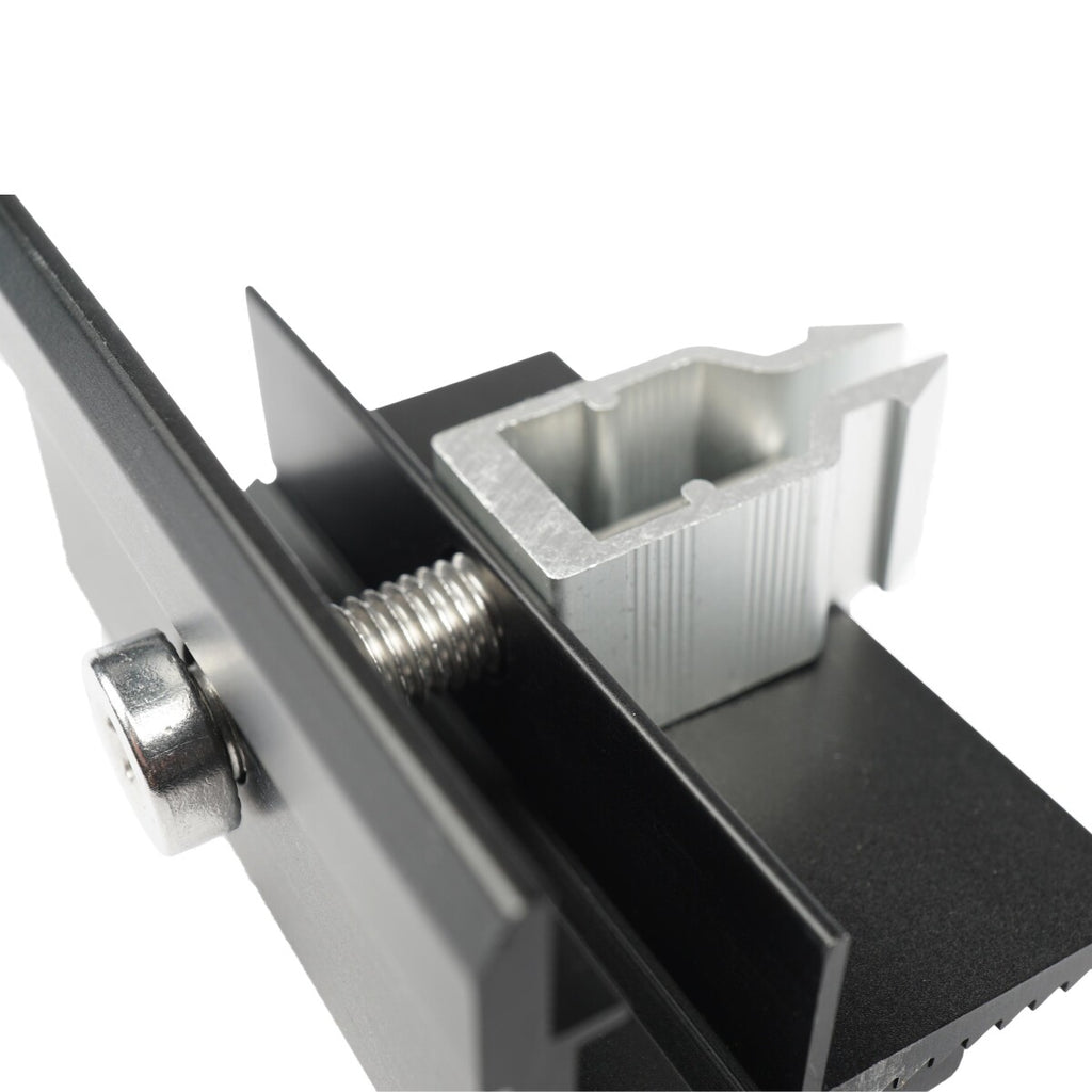 WATTSTUNDE® Hausdachhalterung Endklemmen + Kappen