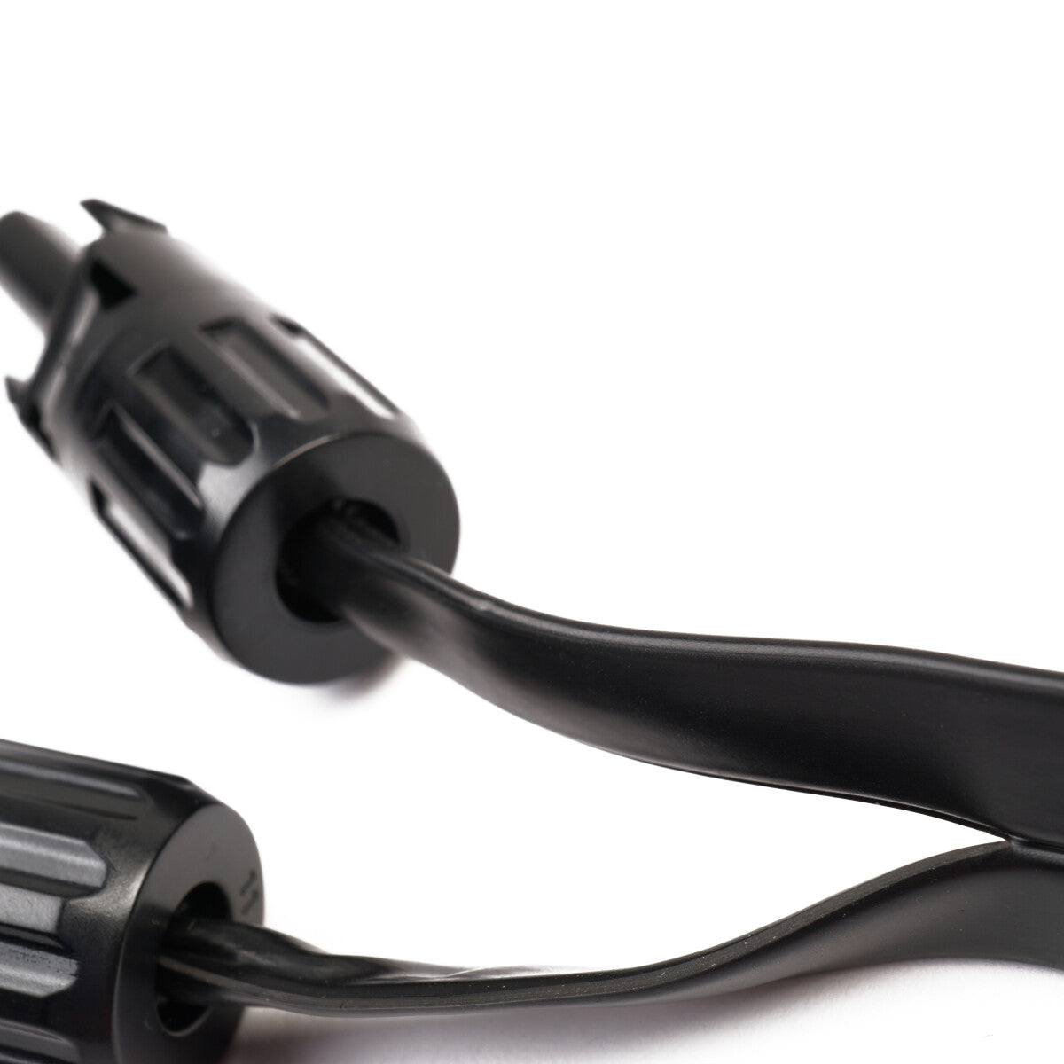 WATTSTUNDE® Flachbandkabel Typ-MC4/Typ-MC4 50 cm schwarz