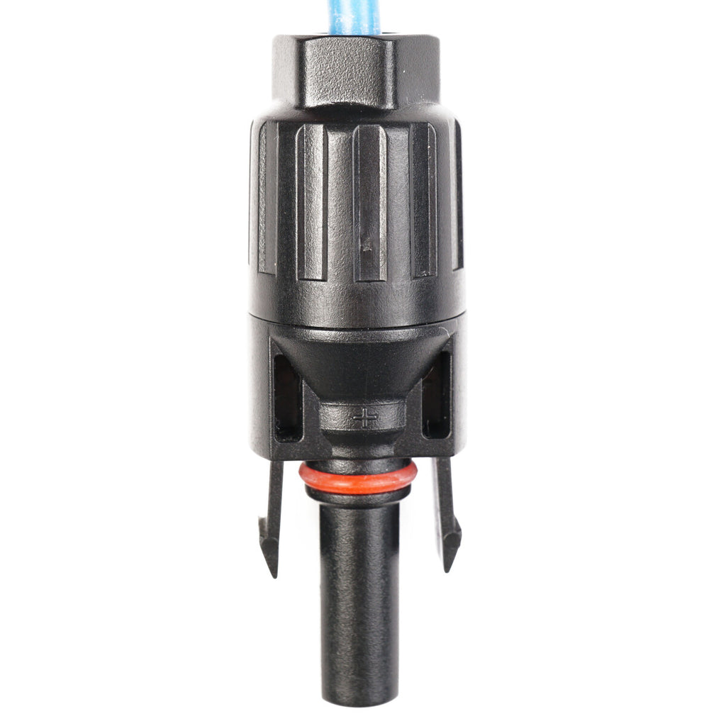 WATTSTUNDE® Verlängerungskabel (2 x) 4 mm² Typ-MC4/Typ-MC4 15 m schwarz