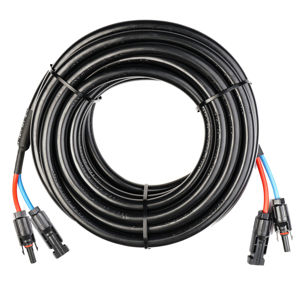 WATTSTUNDE® VK-MC4-MC4-6.10 MC4 10 m Verlängerungskabel 2 x 6 mm²