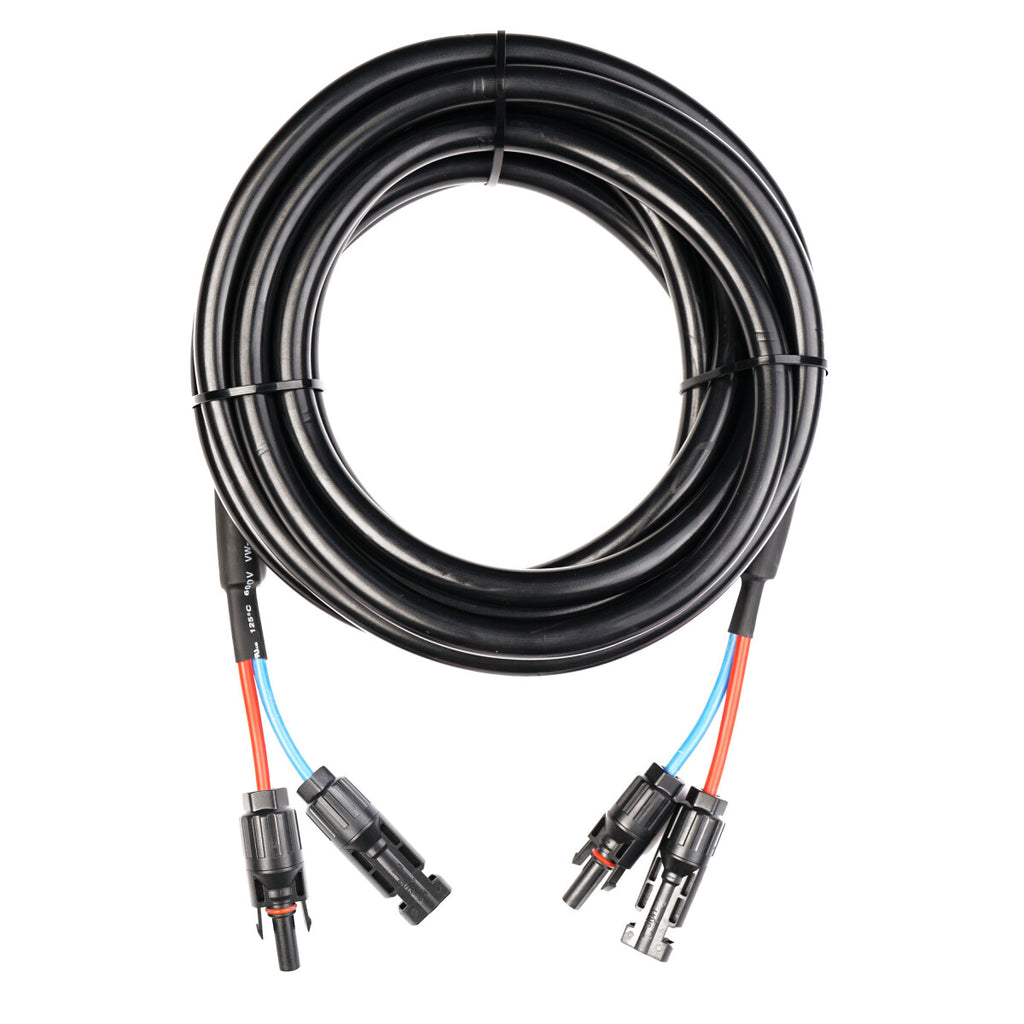 WATTSTUNDE® VK-MC4-MC4-6.5 MC4 5 m Verlängerungskabel 2 x 6 mm²