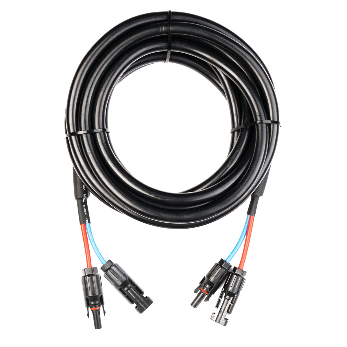 WATTSTUNDE® VK-MC4-MC4-6.5 MC4 5 m Verlängerungskabel 2 x 6 mm²